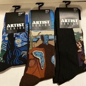 Artist Series Sock Set‎ - 3 pair